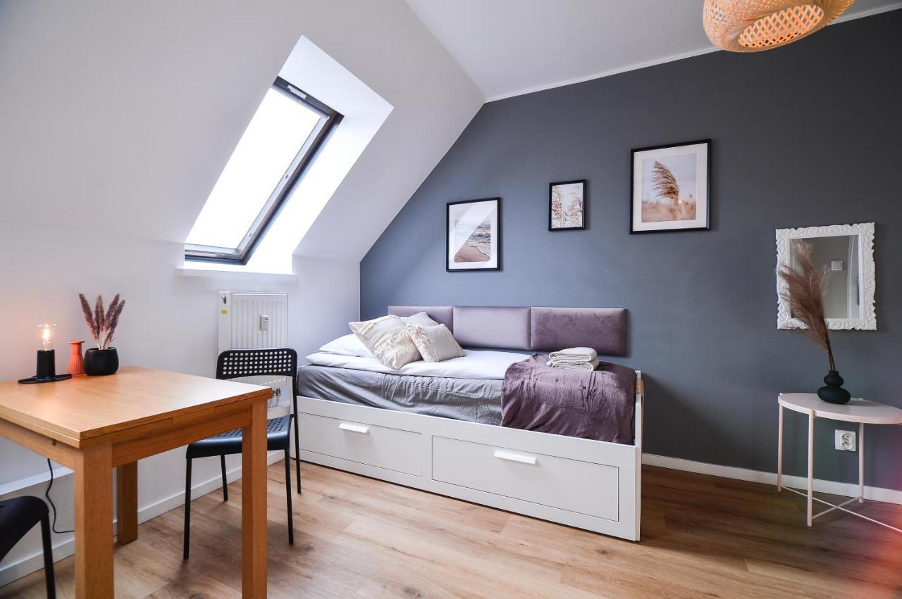 Citystay Brzezno Studio 3 Min Do Plazy Gdańsk Buitenkant foto