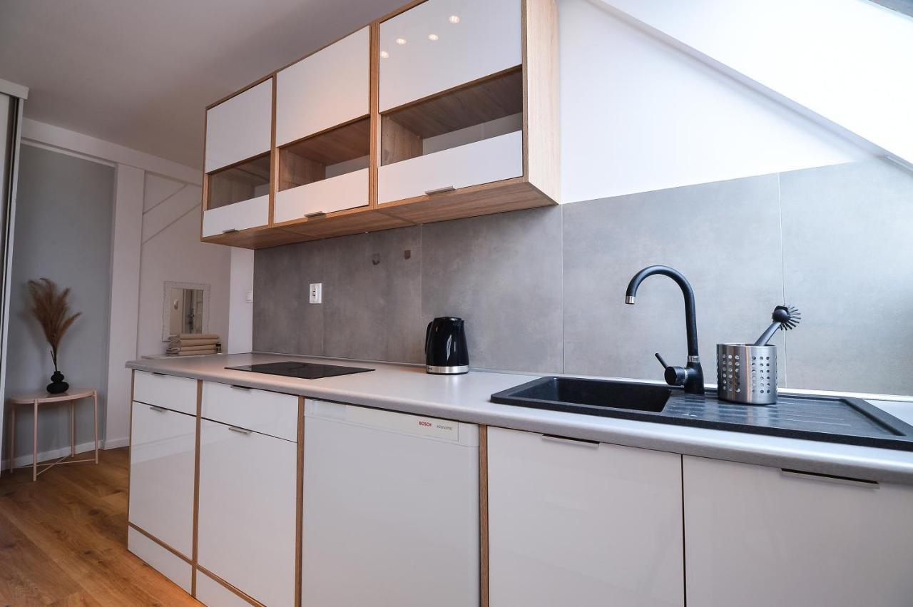Citystay Brzezno Studio 3 Min Do Plazy Gdańsk Buitenkant foto