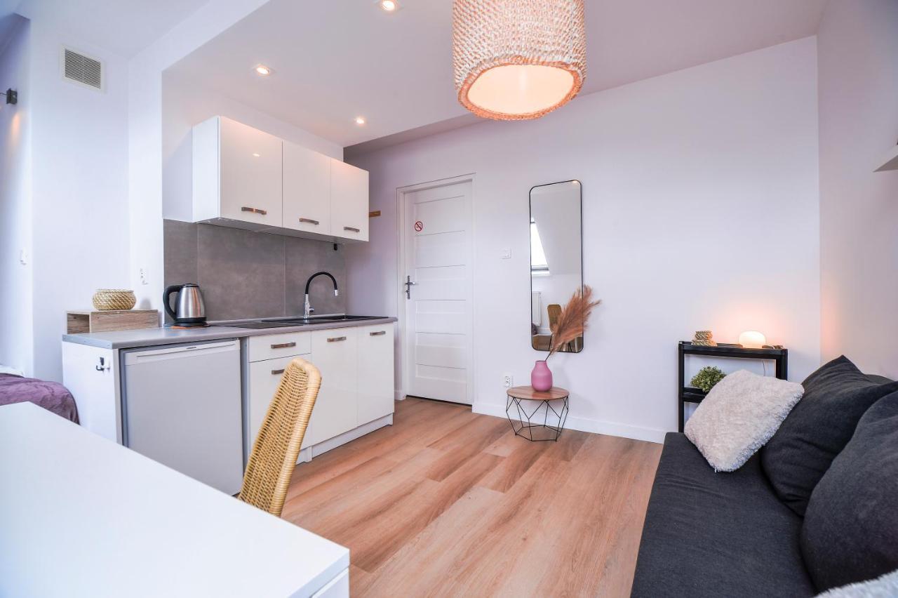 Citystay Brzezno Studio 3 Min Do Plazy Gdańsk Buitenkant foto