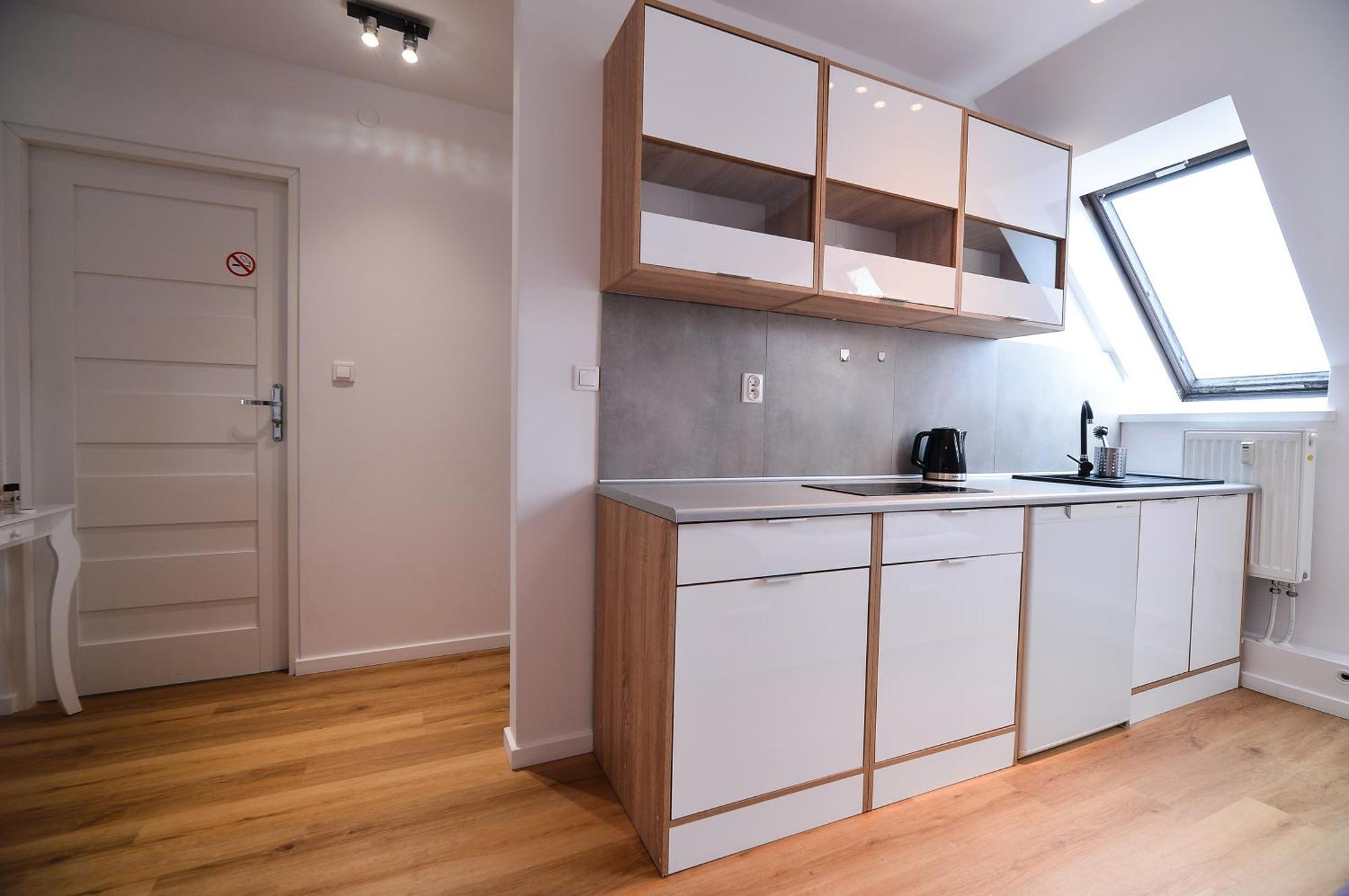 Citystay Brzezno Studio 3 Min Do Plazy Gdańsk Buitenkant foto